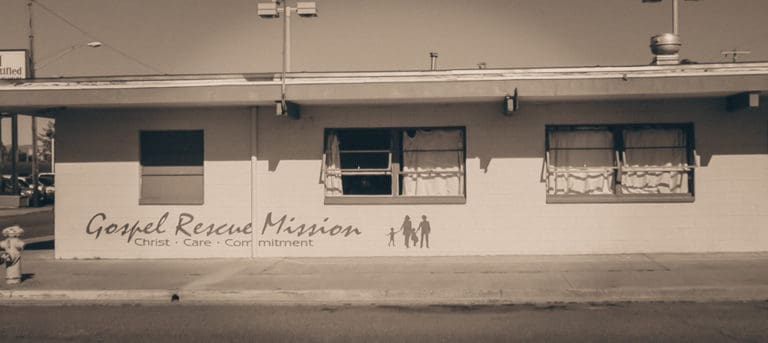 Old Mission Building on 8th and E Street in Grants Pass